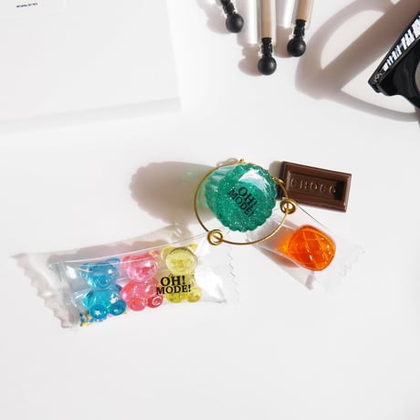 OISHI KEY-RING C -MELON JELLY-