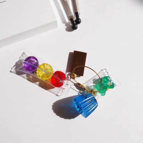 OISHI KEY-RING B -SODA JELLY-