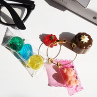 OISHI KEY-RING D - CHOCOLATE PUDDING-