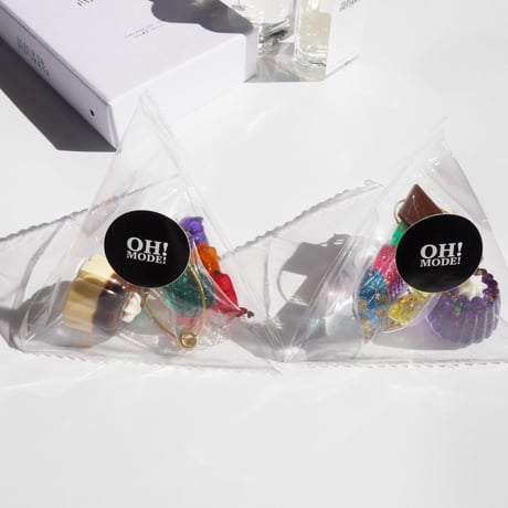 OISHI KEY-RING D -CLEAR SODA JELLY-