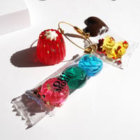 OISHI KEY-RING A -ORANGE JELLY-