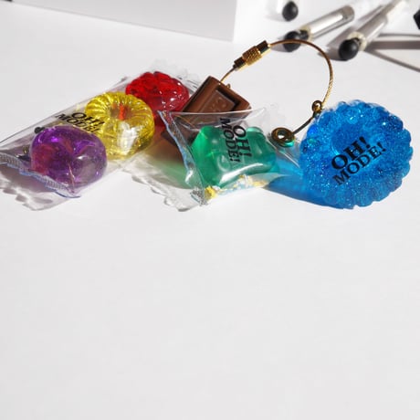 OISHI KEY-RING B -SODA JELLY-