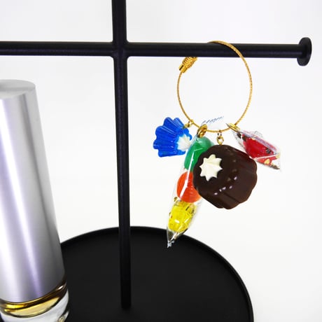 OISHI KEY-RING D -CHOCOLATE PUDDING-