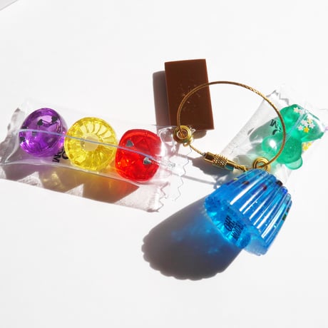 OISHI KEY-RING B -SODA JELLY-