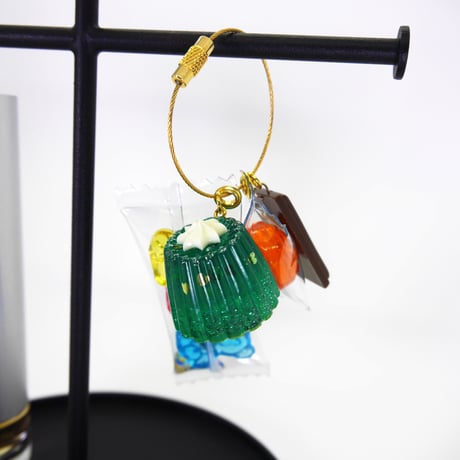 OISHI KEY-RING C -MELON JELLY-