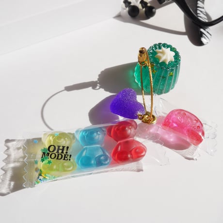 OISHI KEY-RING E - MELON JELLY-