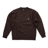 TNOC THE SWEATER-YT / WOOD BROWN