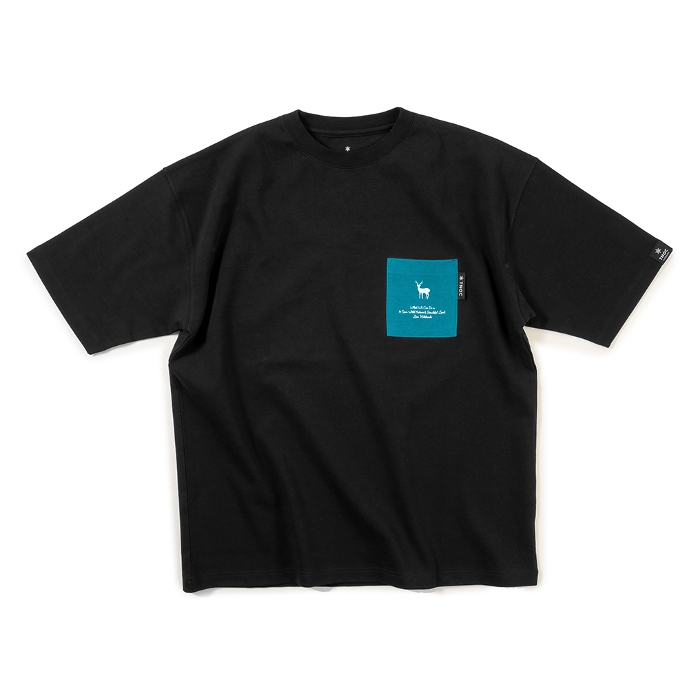 TNOC THE TEE PONTE / SKY BLUE POCKET NIGHT BLACK