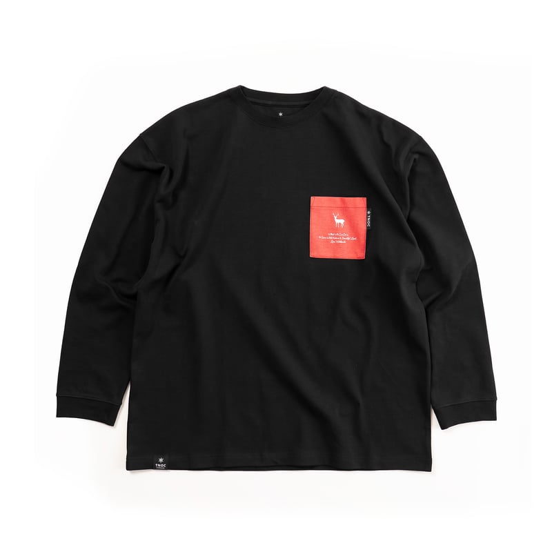 TNOC THE TEE LONG SLEEVE PONTE / BEETS RED POCK