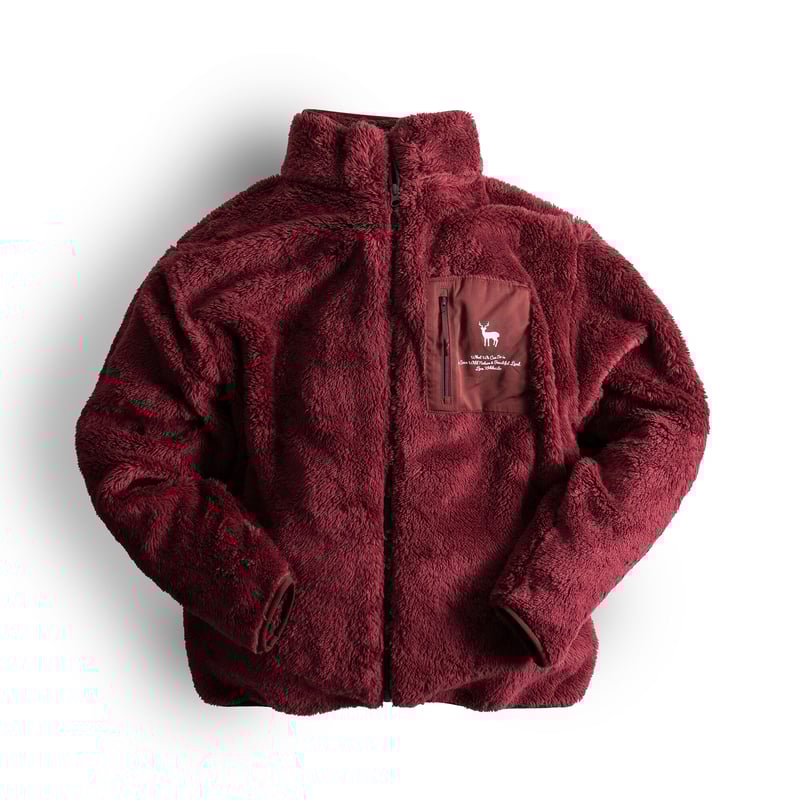 TNOC THE FLEECE ZIPUP/WINE DROP | TNOC オンラインストア