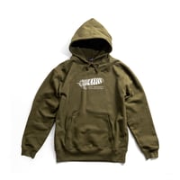TNOC THE HOODIE PULLOVER / OWL FEATHER FOREST GREEN