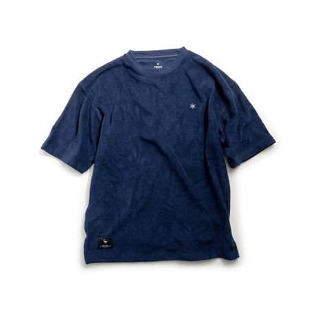 TNOC THE ROOM WEAR PILE TEE / EZOSIKA NAVY