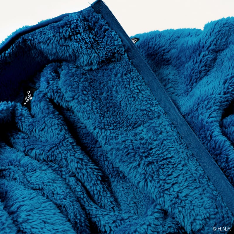 TNOC THE FLEECE ZIPUP / F/MODE FIGHTERS BLUE |