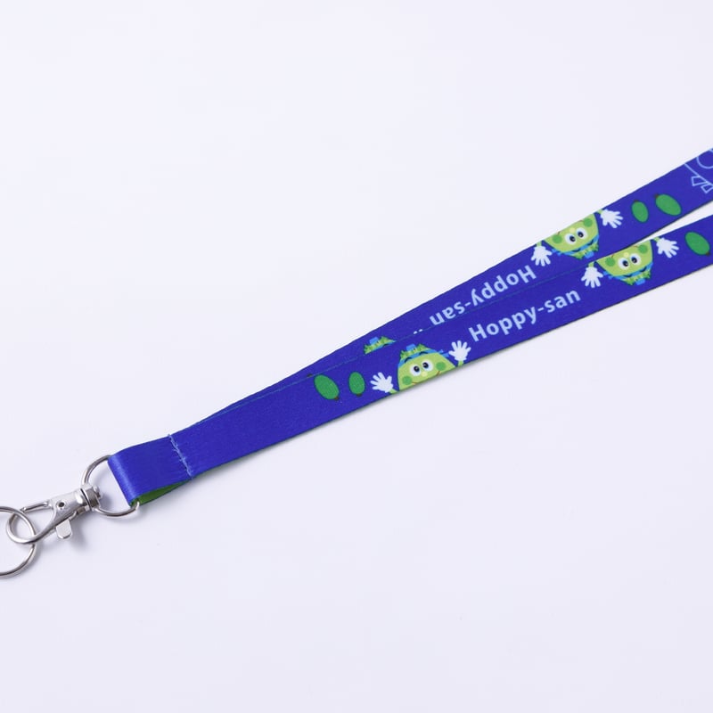 ほっぴーさんネックストラップ［ブルー×グリーン］ | ほっぴーさんストア