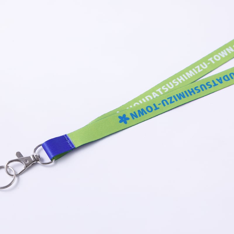 ほっぴーさんネックストラップ［ブルー×グリーン］ | ほっぴーさんストア