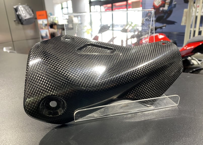 カーボン製ヒートガード 96980851A for Monster 1200R | Ducat