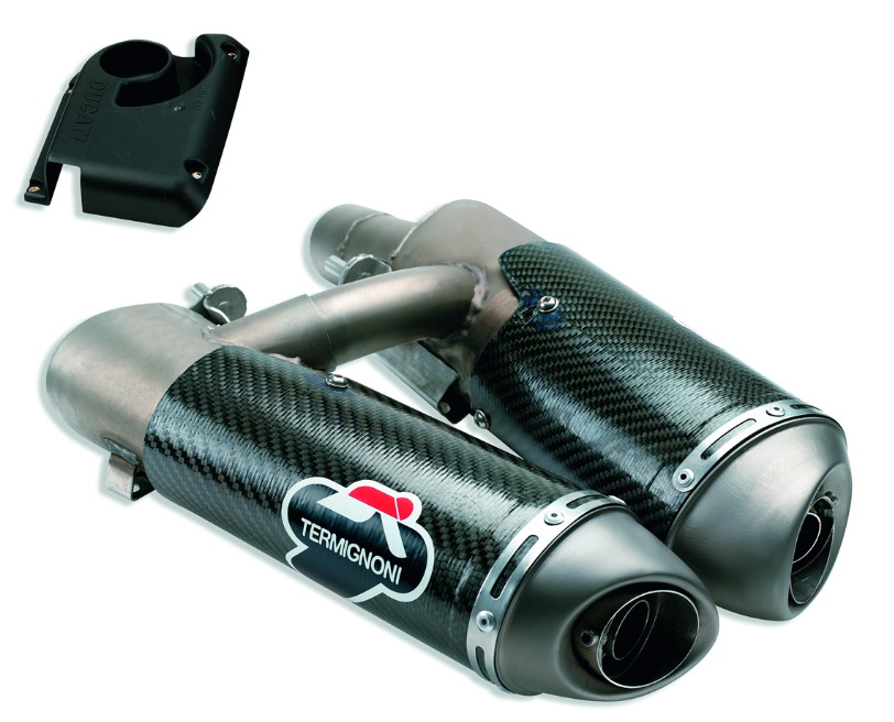 カーボン製サイレンサーキット 96451108B for HYPERMOTARD 1100 |