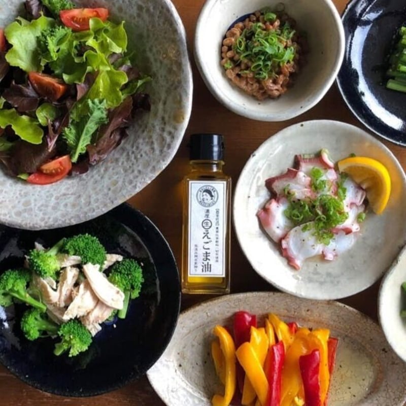 濃厚生えごま油【Lサイズ（140g）】 | 吉田ヒデヒト農園 オンラインストア