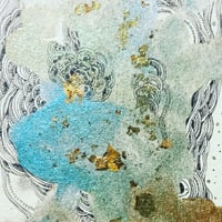 抽象画 原画「flow」 | Atelier Muziik