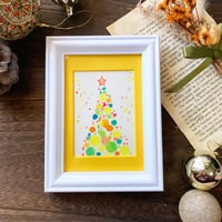 クリスマス額装ミニ原画「Merry Xmas 2」
