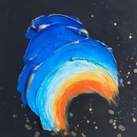 原画「朝焼け」S0号