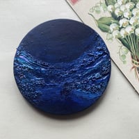 丸型ミニ原画39「水の惑星」