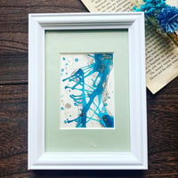 額装ミニ原画41「泡沫4」
