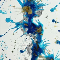 原画「DNA」F0号