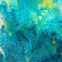 原画「波間に揺れる」240×240