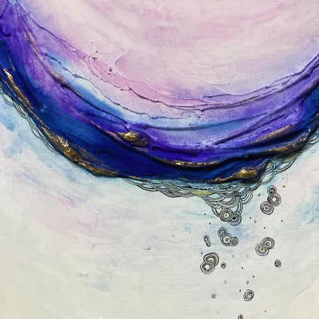 原画「片夕暮」F0号