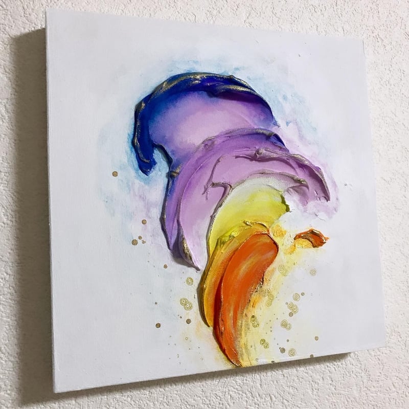 心の洗濯　　絵画原画 原画】 心地よいノイズ (M4) | AO Art Works