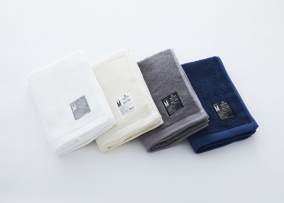 ネイビー タオル マルチタオル［リネン］-ネイビー | INNER PEACE