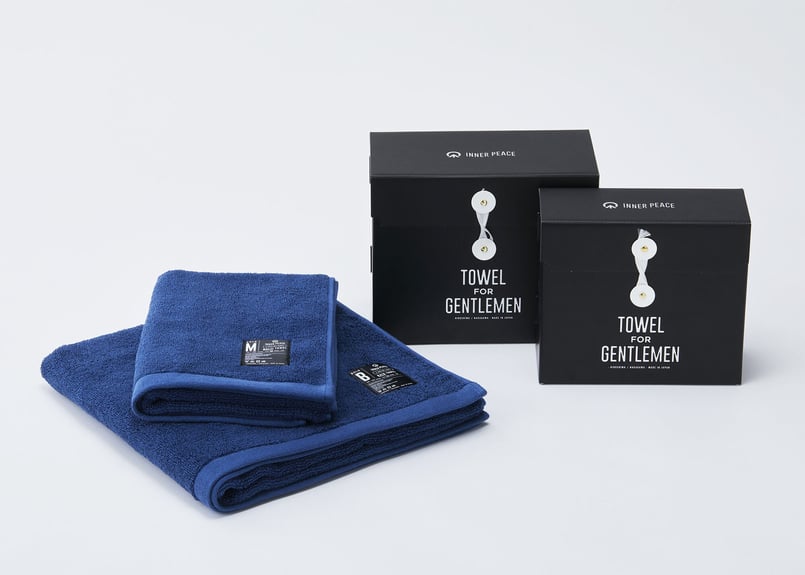 ネイビー タオル マルチタオル［リネン］-ネイビー | INNER PEACE