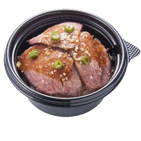 コミフデリ　ローストビーフ丼風