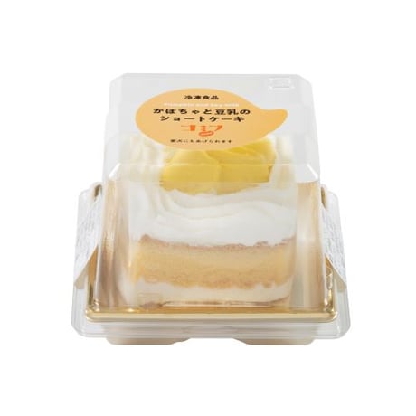 コミフ　かぼちゃと豆乳のショートケーキ