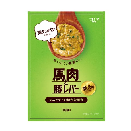 コミフPETS総合栄養食　馬肉＆豚レバー（100g）