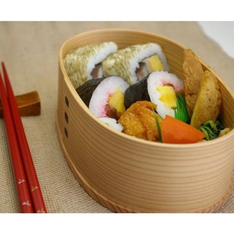 大館工芸社 曲げわっぱ 小判弁当（小）【お弁当箱】