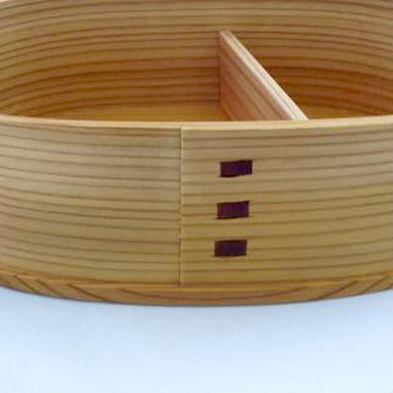 大館工芸社 曲げわっぱ 小判弁当（中）【お弁当箱】 | 5432 store