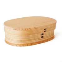 大館工芸社 曲げわっぱ 小判弁当（中）【お弁当箱】