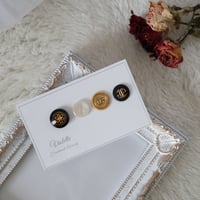 【earring / pierces】レトロボタン 6way