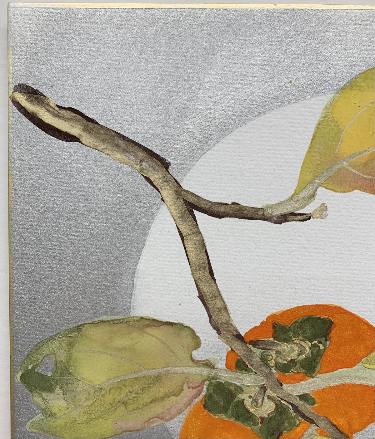 【 50%off】￥367,440➔￥183,720 柿の絵画 安井曾太郎画額「柿」 - えびな書店オンラインギャラリー