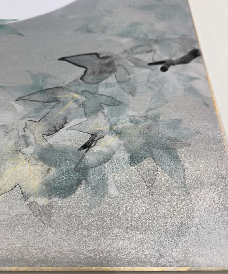 koji maekawa　モンマントル　油絵 The Palace of the Moon, from the series The Moon-mad Monk