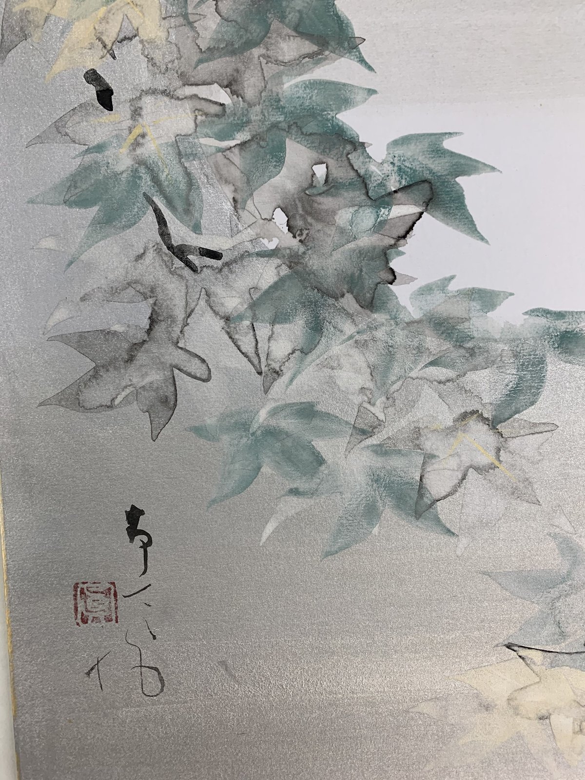 油絵, \"カモミールとデート\" 油絵, 