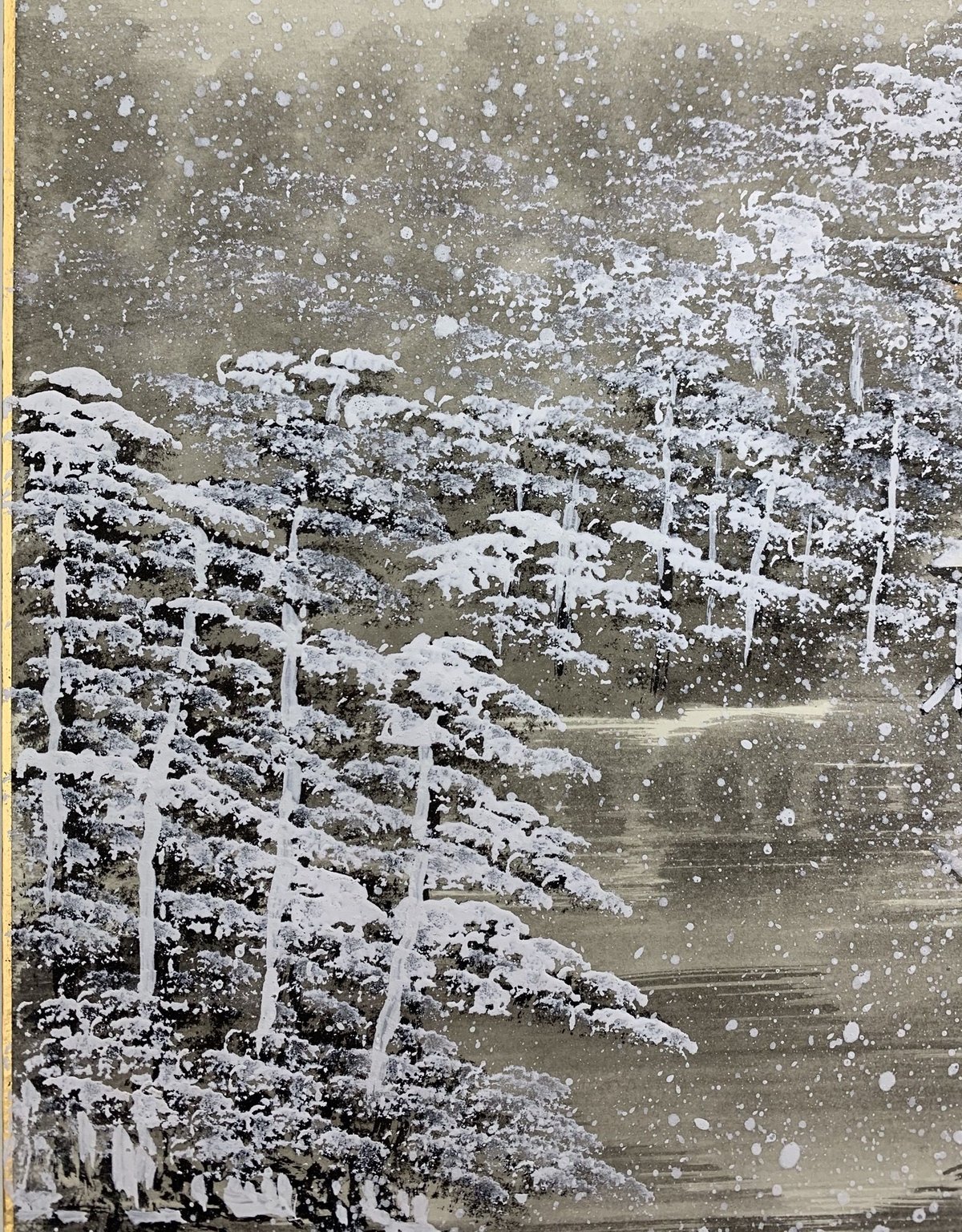 金閣寺 雪景 / Kinkaku-ji temple(Golden pavilion)snow