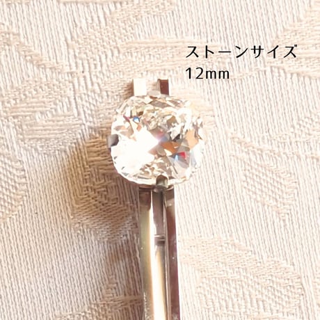 ネクタイピン　クリスタル　キラキラ　フォーマル　パーティ　メンズアクセサリー