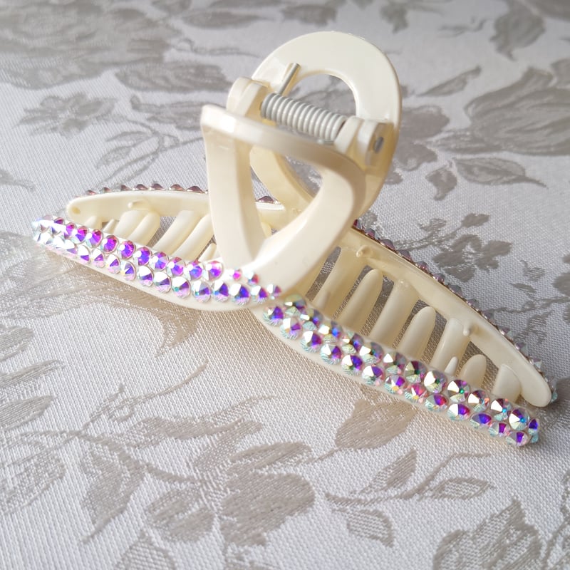 専用　SWAROVSKIバンスクリップ白 専用 SWAROVSKIバンスクリップ白 専用 SWAROVSKIバンスクリップ