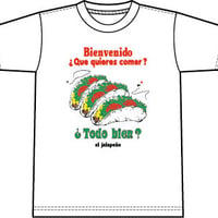 タコスTシャツ　ホワイト