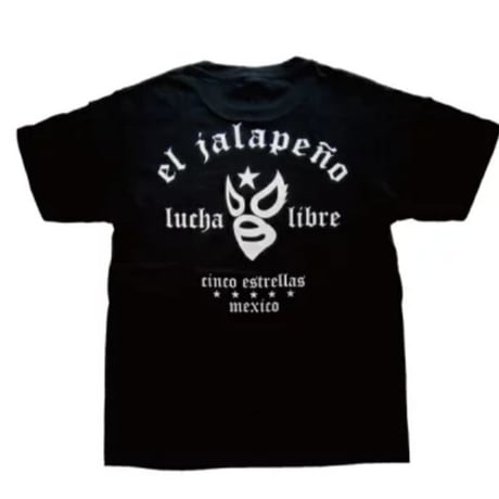 マスク2 Ｔシャツ  ブラック  ルチャリブレ