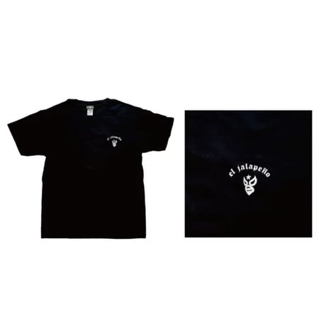 マスク2 Ｔシャツ  ブラック  ルチャリブレ