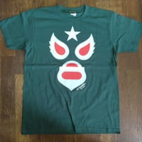 マスク１Tシャツ　アイビーグリーン